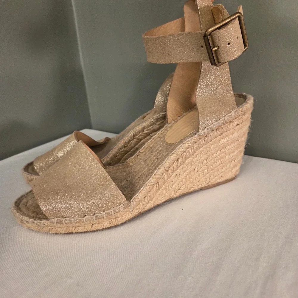 J.Crew Women's Corsica Espadrille Wedge Sandals 3.5